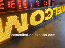 P10 programmable outdoor led digital electric sign board