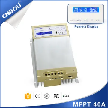 MPPT Solar charge 40a 24v controller