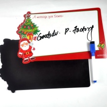 Merry Christmas: Custom LOGO Magnetic Writing Boards with Marker Pens for Kids