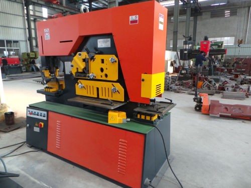 Automatic Cold Pneumatic Punching Hydraulic Oil Press Machine , Cutting Sheet Steel About 50mm