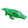 Animal design floaties Inflatable crocodile Rider float