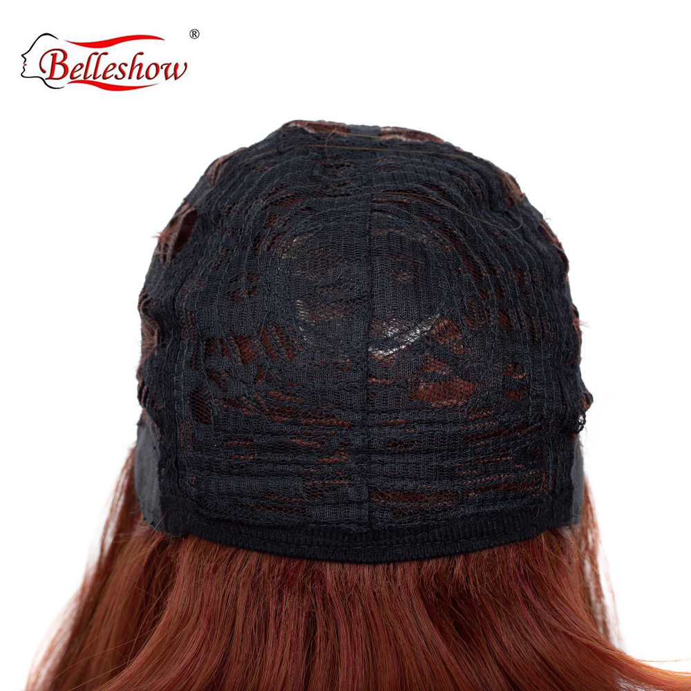 Hot sell synthetic long wig  women's long straight hair curtain head cover cheap hair wig