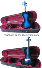 Colored Violin with Ebony Accessories (LCV012E-BL)