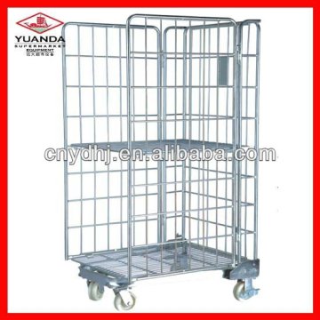 Wire Roll Container Zinc Logistic Cart