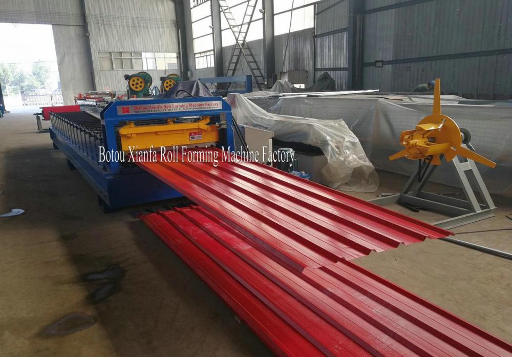 Alu Zinc Roofing Tile Forming Machine