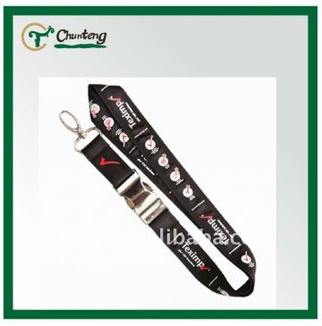 Brand Promotional Lanyard With Metal Slip