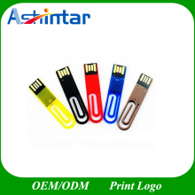 Clip USB Flash Disk Waterproof Mini USB Stick USB Plastic USB Flash Drive