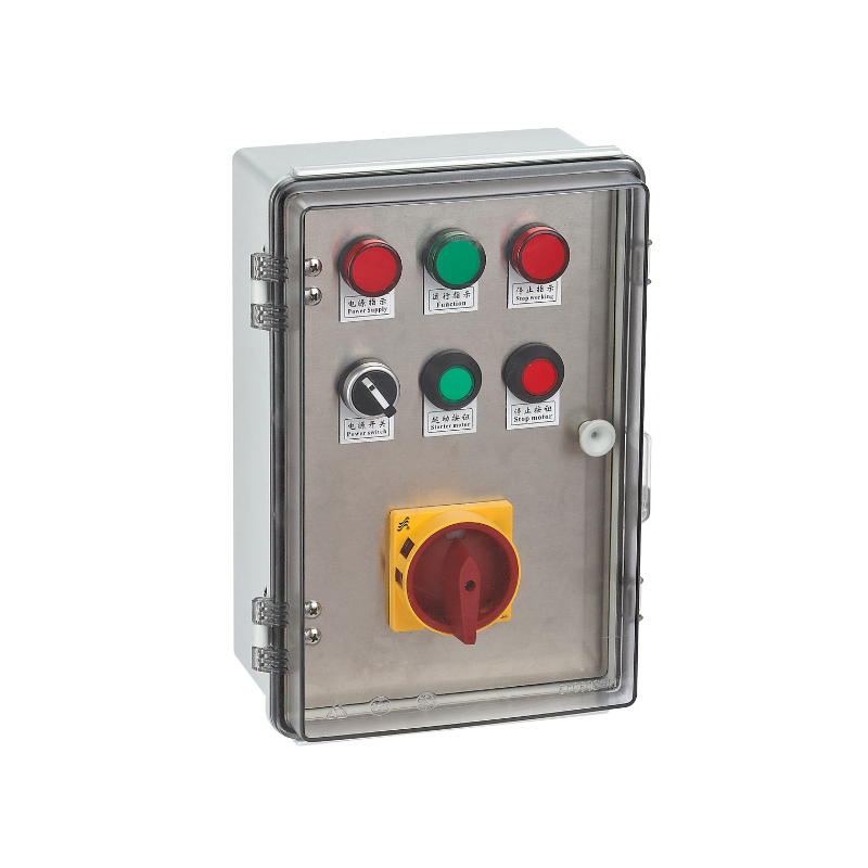 Saipwell New ABS industrial electrical control box With Singal Light