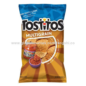 Expanded food packaging/plastic bag for food