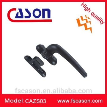 Aluminium window security handle locks