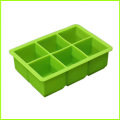 OEM Persegi Berbentuk Silikon Ice Cube Tray