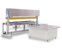 Semi-automatic mattress film packing machine