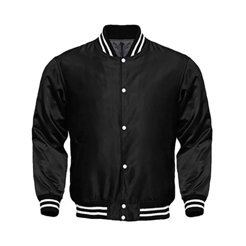 Cost-effective Lightweight Satin Varsity Jacket Wholesale