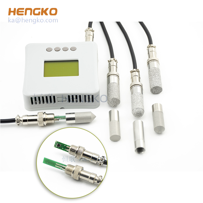 digital IIC temperature and humidity sensor with stainless steel probe RHT30 31 35