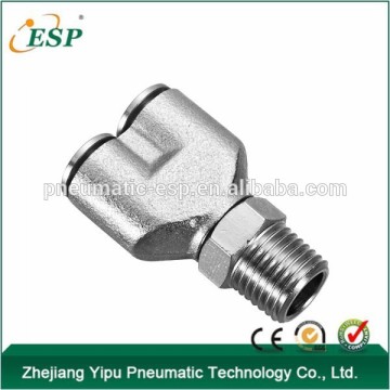 pneumatic metal push in fittings