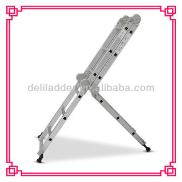 aluminium multifunction telescopic ladder slowly close