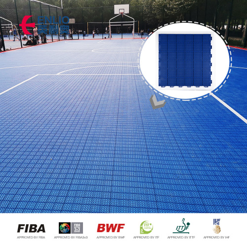 3x3 Tribunal de basquete de basquete piso de basquete ao ar livre