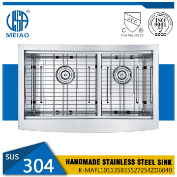 33 inç Cupc Stainless Stainless Apron Front House