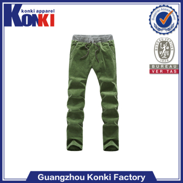 custom high quality 100% cotton slim sweatpants