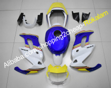 Honda VTR1000F/Fairing Kit - 1997-2005 Blue/Yellow/White