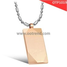 true love forever,eternity rose golden tungsten pendants for lovers