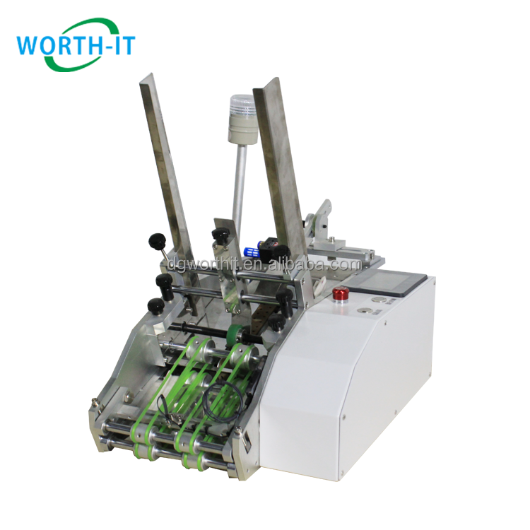 Multi Feeder Card Paper Labels Plastic Bags Feeding Paging Machine Friction feeder Paging Machine