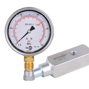 G Series Glycerin Filled Hydraulic Pressure Gauge