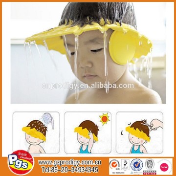 baby safety products eva shower cap, baby bath shampoo cap