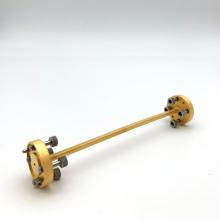 WR6 110 to 170GHz MMW waveguide straight, bend, gold plated