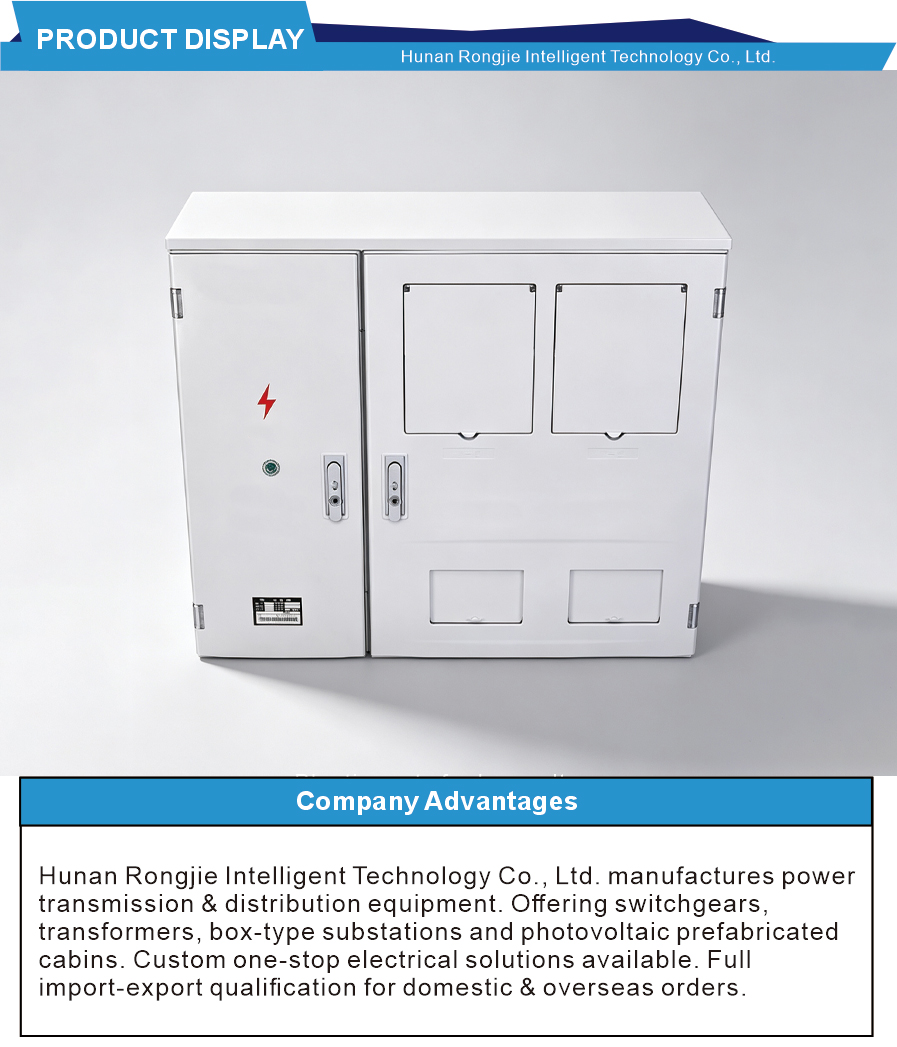 Трехфазный дозатор из нержавеющей стали с трансформатором тока Three Phase Stainless Steel Metering Box With CT