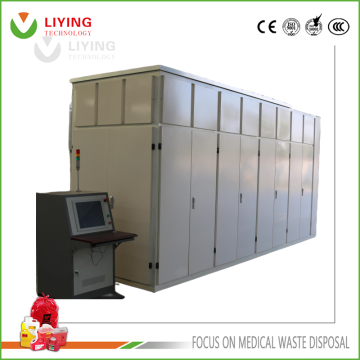 Medical waste microwave disposal equipment