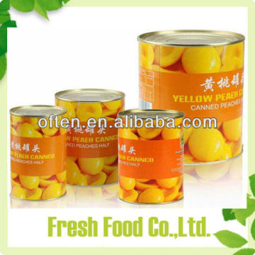 canned food fruit