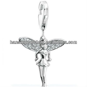 wholesale crystal angel girl pendant