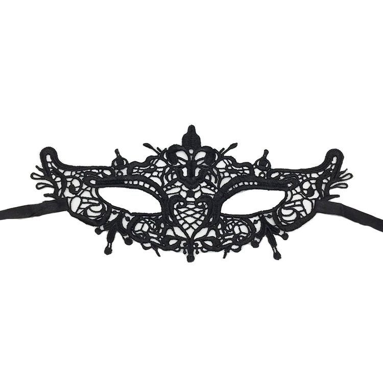 Masquerade Half FaceMask Lace Amorphous EyeMask PartyMask