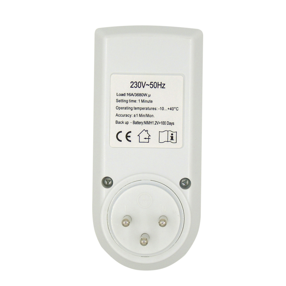 Israel  Digital programmable kitchen timer switch   with  Big LCD screen