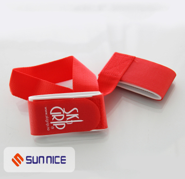Logo Printed Self-Locked Ski Strap