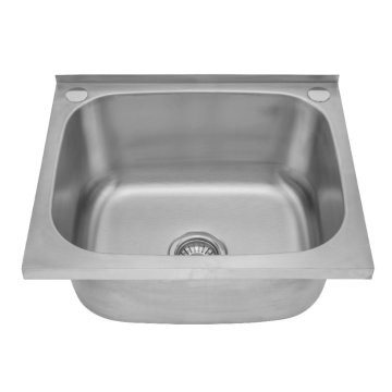 Washbasin المطبخ يدوية الغسيل مع الصرف