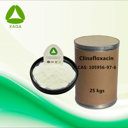 Clinafloxacin poudre CAS 105956-97-6 Additif d'alimentation