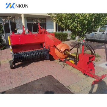 Tractor-Attached Big Square Baler Hay Machine for Agricultural Use