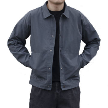 2024 Men's Casual Windbreak Jackets - Custom Streetwear Solid Jackets