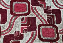 Polyester Jacquard Chenille Fabric for Sofa Cover