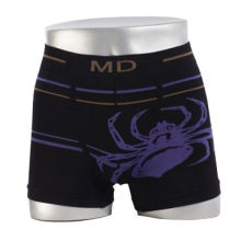 MD nylon spandex seamless men's jacquard boxers