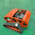 Pemotong Lawn Gasoline Remote Control Track Lawn Mower