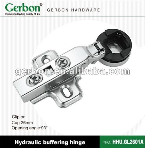 26mm soft close glass door cabinet hinge