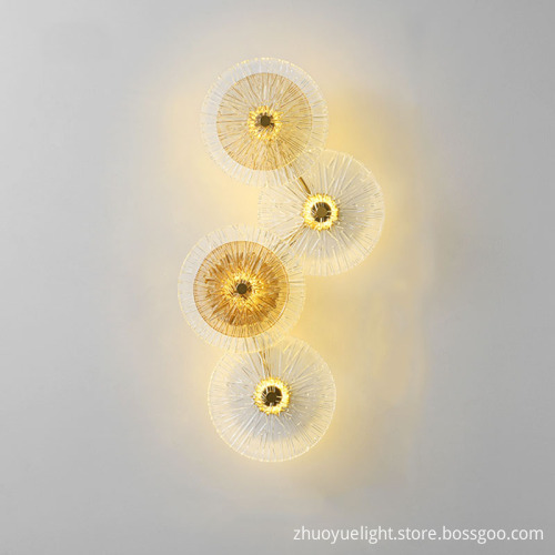 Decorative Wall Lighting and Background Wall Art for Modern Living Rooms, Bedrooms, and Corridors