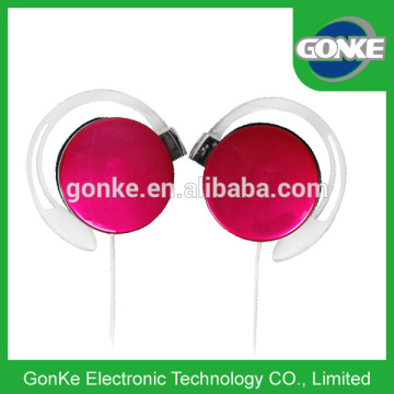 Stylish earhook handsfree earphone ear hanging headphone in bulk