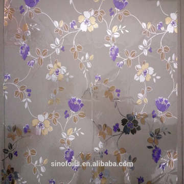 embroidered flower design table cloth