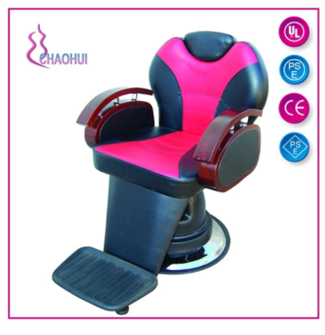 barber chair with wide footrest