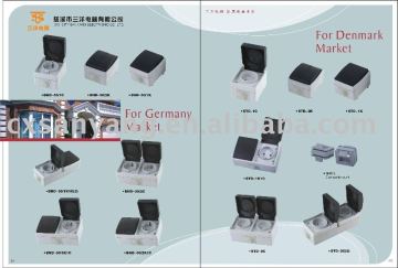 waterproof switch & socket,waterproof switch,waterproof socket