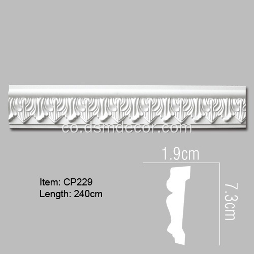 Molding di pannelli decorativi in ​​PU